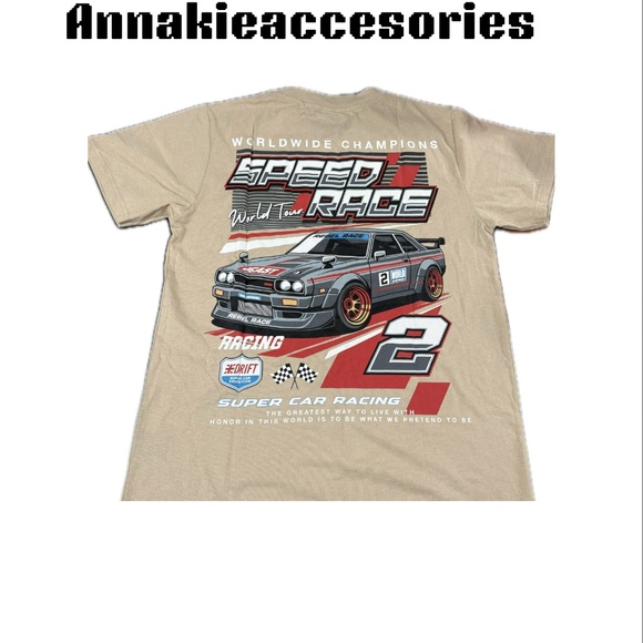 One Brand Speed Race Graphic Shirt - Picture 1 of 2